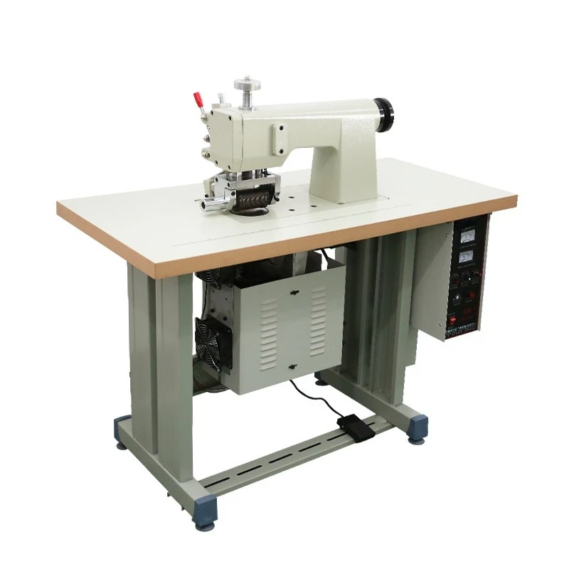 Automatic High Frequency Ultrasonic Lace Sewing Machine for Textile Fabrics New or Used Home Use with Motor Core Components