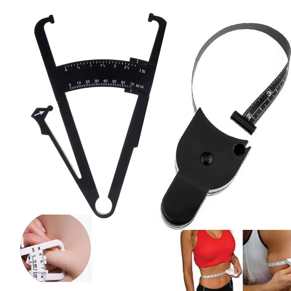 

Tape Skin Analyzer Health Tester Mass Measuring Body Fat Caliper Body Fat Monitor Fat Measurement Tool Body Fat Tester