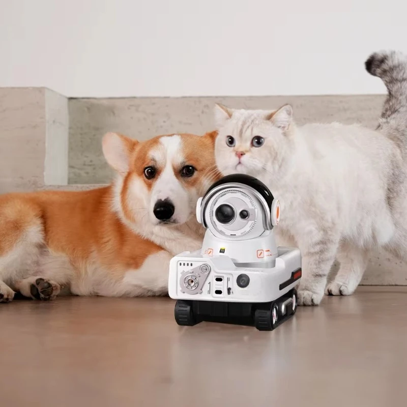 Capture 360 Degree Pet Camera Auto Charge Never Miss Motion Alert Home Pet Monitoring System Pet Camera