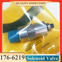 176-6219 12V Solenoid Valve 1766219 for Backhoe Loader 414E 416 416D 416E 416F 416F2 420 420D 420E 420F