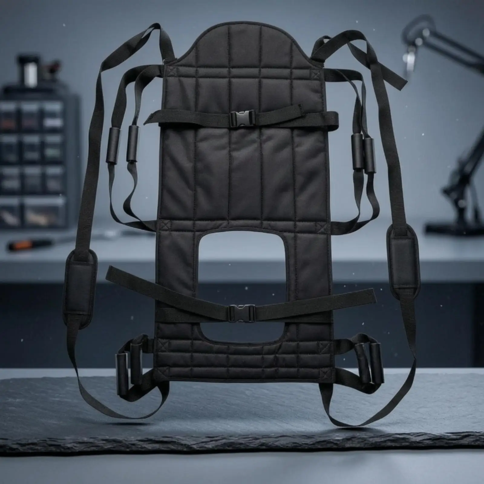 Patient Transfer Sling Chair Portable Transfer Sling with Backrest Medical