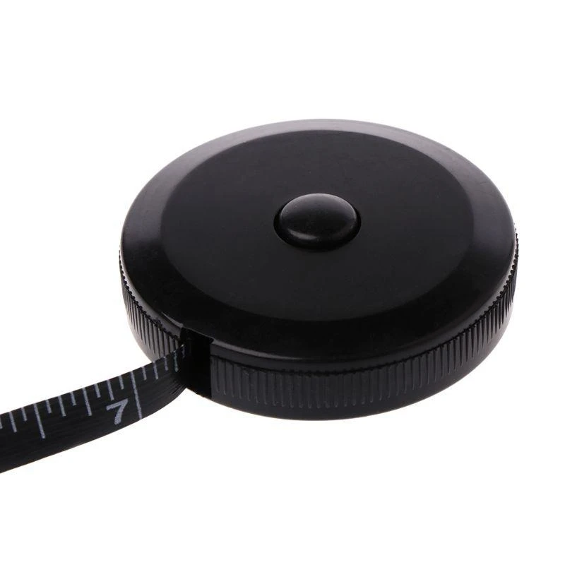 E06B Mini Soft Pleem 1,5 м/60 дюймов для измерения высоты стола для одежды Двусторонние выдвижные инструменты износостойкие