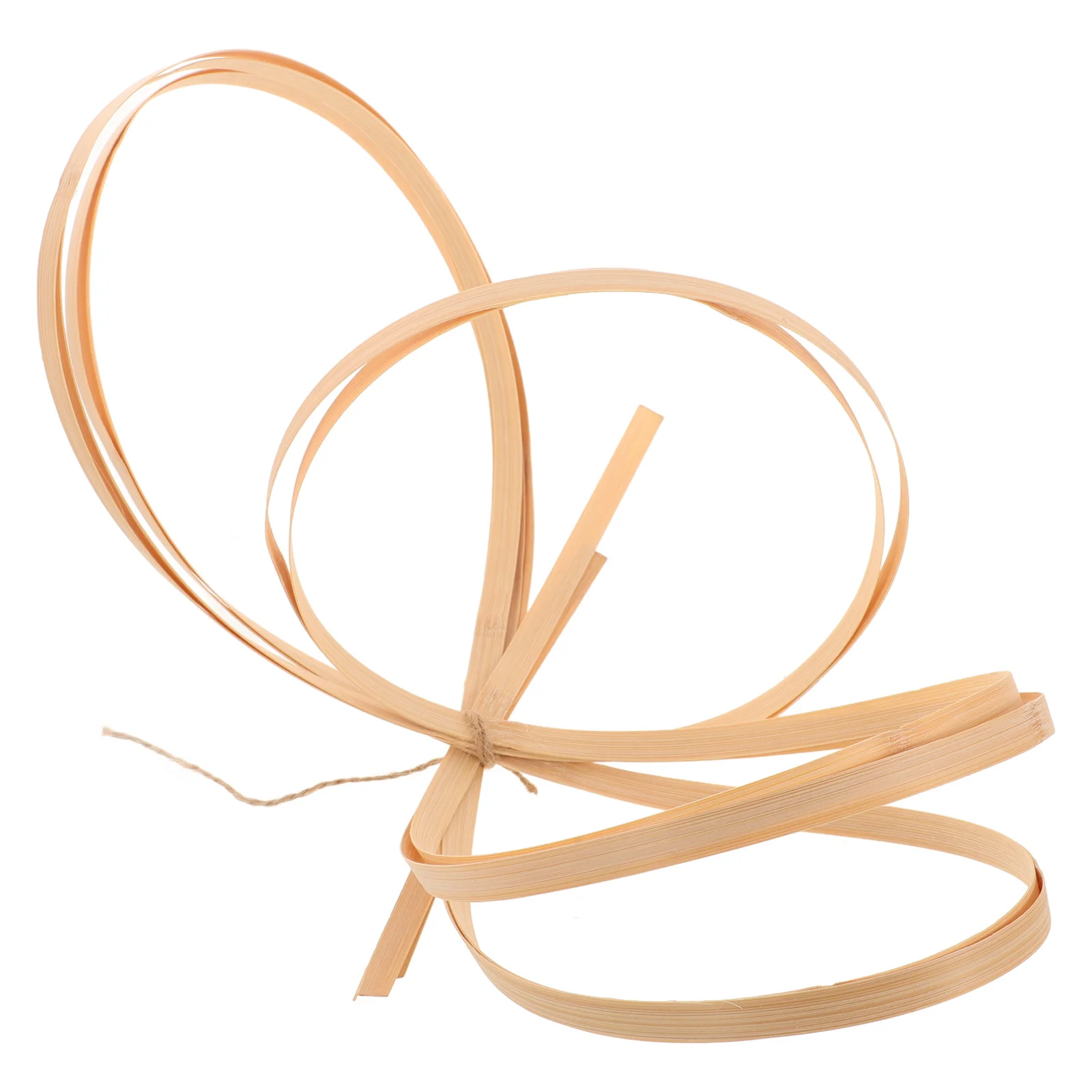 

2pcs 2 Rolls Basket Weaving Strips Flat Diy Webbing Material Smooth Bamboo Strips For Handmade Crafts Decorative Weaving