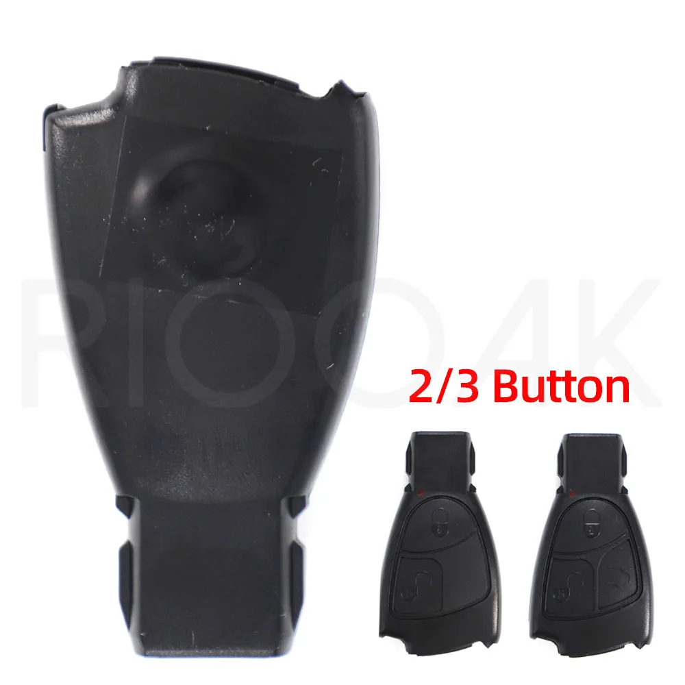 1/3/5pcs 2/3B รีโมทคอนโทรลกุญแจรถ FOB กรณี Keyless Entry Fit สําหรับ Mercedes Benz B C E ML S CLK CL W203 W211 W204