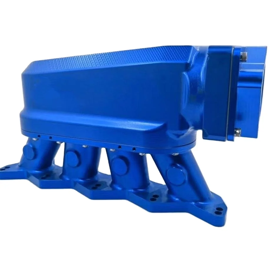 

Intelligent Library Billet Steel Sheet Auto Part Universal Generic Air Intake Manifold Aluminum Anodized Cnc Machining Prototypi