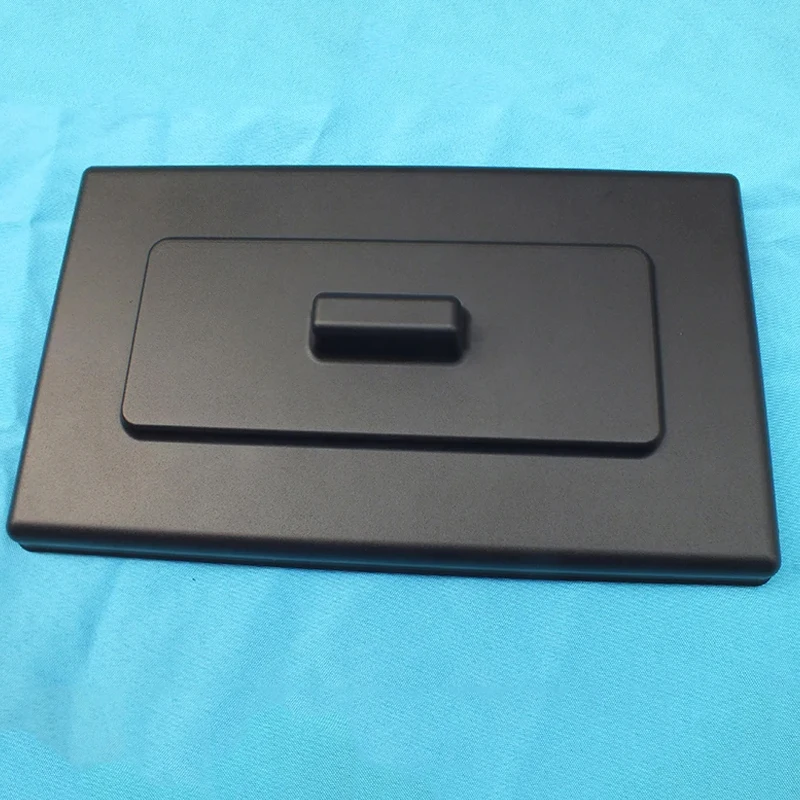 Высококачественная машина для мороженого Smiling Boy, верхняя крышка бункера, черная пластиковая прямоугольная крышка, детали машины для мороженого Ocean Power