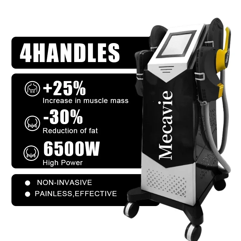 

Muscle Tools NEO RF Machine 6500W Professional Body Muscle Stimulator Fat Burning Butt Lift Device 2025