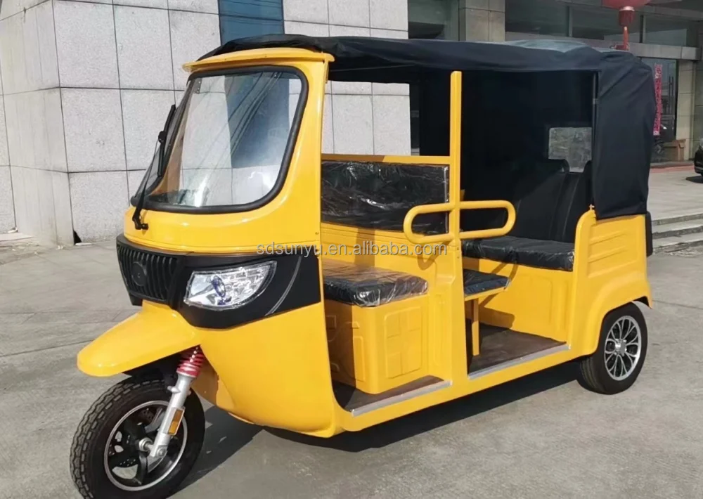 hotselling three wheel passenger electric  tricycle lthium battery long distance new energy car for sale