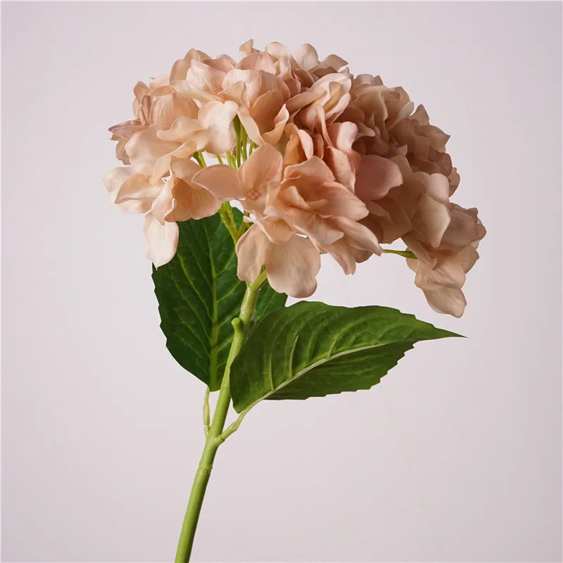 4Pcs/lot Moisturizing Hydrangea Flowers Real Touch Flowers Artificial Wedding Decor Bridal Bouquet Party Home Flower Arrangement