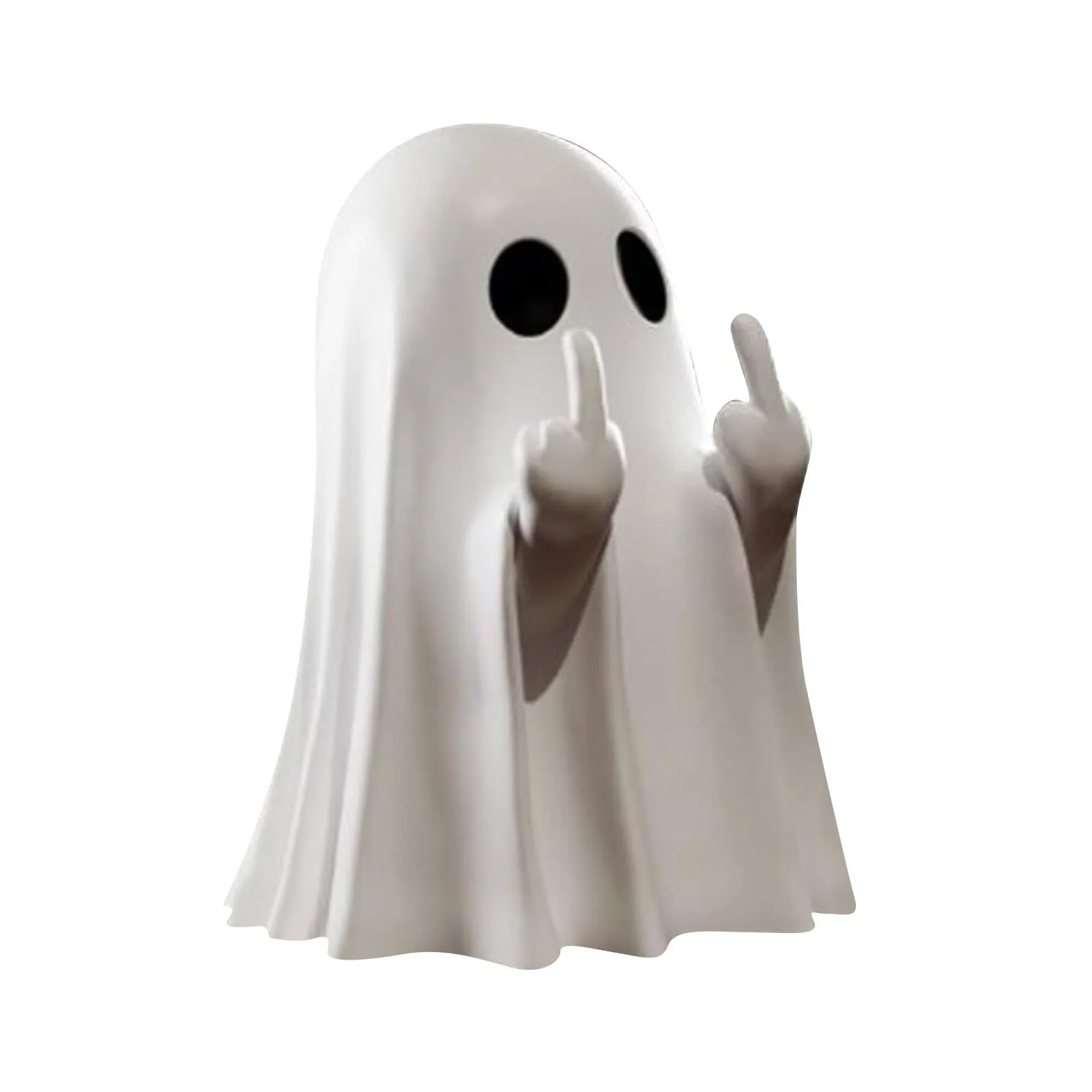 Halloween Middle Finger Love Ghost Ornaments Halloween Decoration