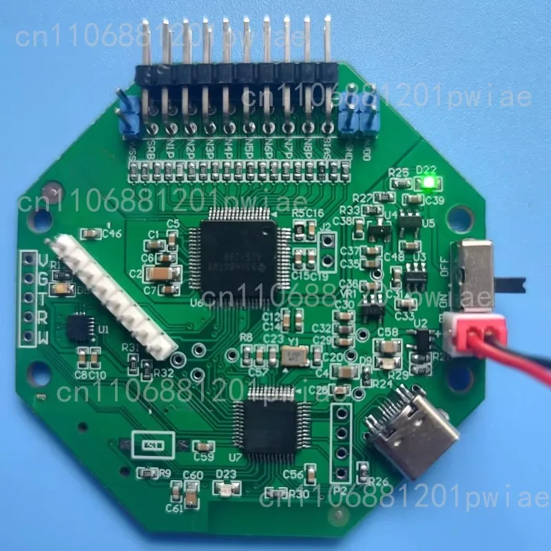 Fully compatible with cyton + daisy brain computer interface development board