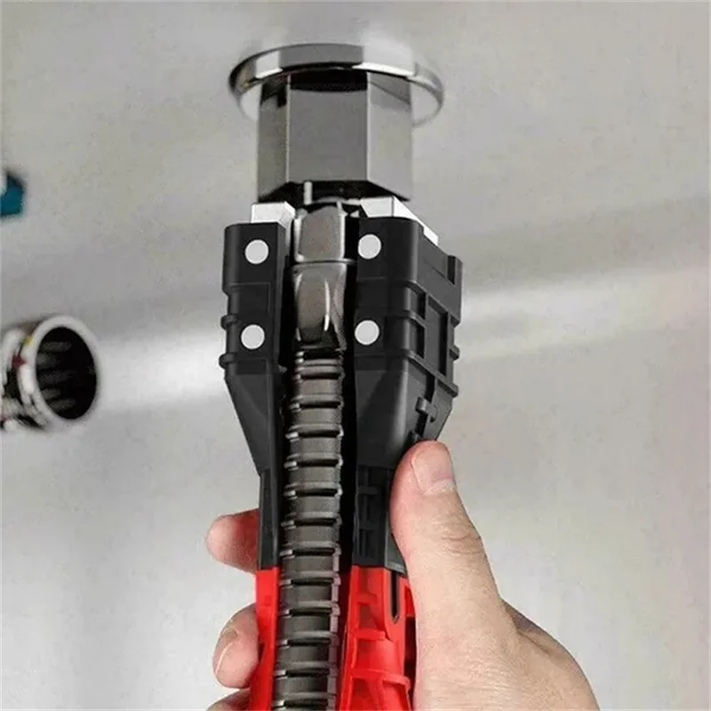 New 18 In 1 Faucet and Sink Installer Tools Pipe Wrench For Plumbers & Homeowners Kitchen Bathroom Maintenance Tool Hand Tools