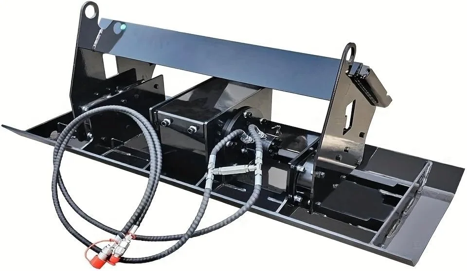 ضاغط لوحة توجيه انزلاقية هيدروليكية 71 بوصة/1810 مم - مرفق جرافة انزلاقية، متوافق مع البوبكات ومعظم الرافعات التوجيهية الانزلاقية