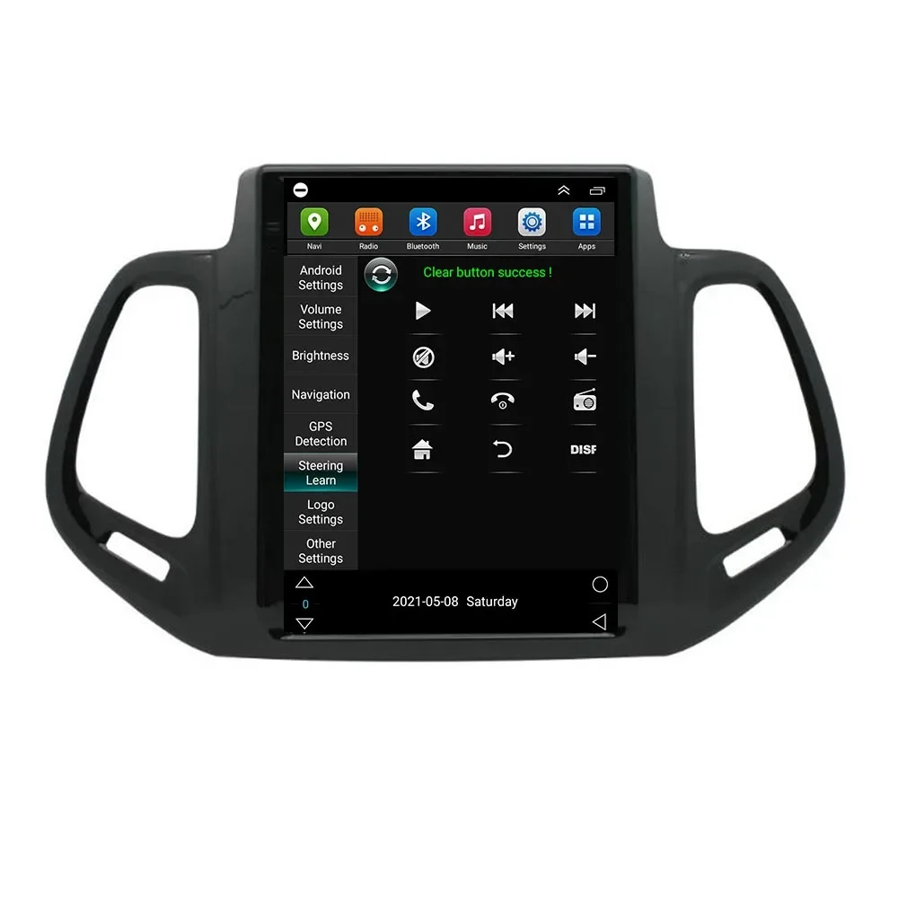 9.7 أندرويد 14 Carplay راديو السيارة Carplay لسيارة جيب كومباس 2 MP 2016-2030 ستيريو 5G رئيس وحدة سيارة مشغل وسائط متعددة شاشة تعمل باللمس