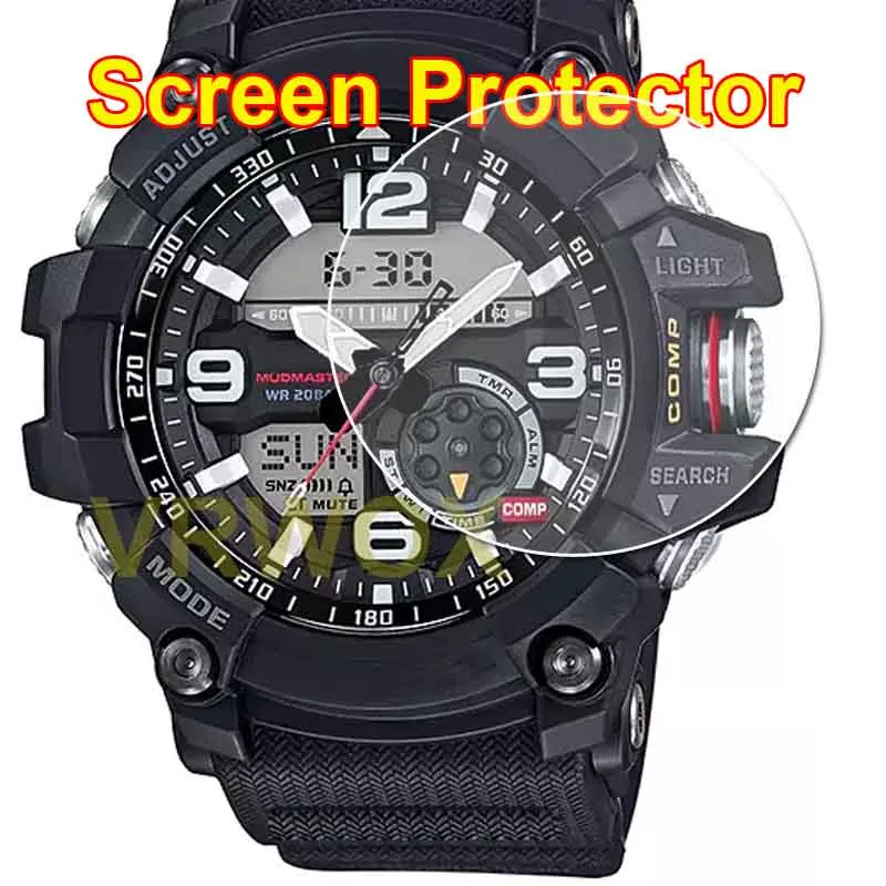 2PCS/3PCS TPU Screen Protector For Watch GA-2100 GA-2140 GWG-100 GA-B2100 MTG-B2000  HProtector Nano Explosion-proof Film