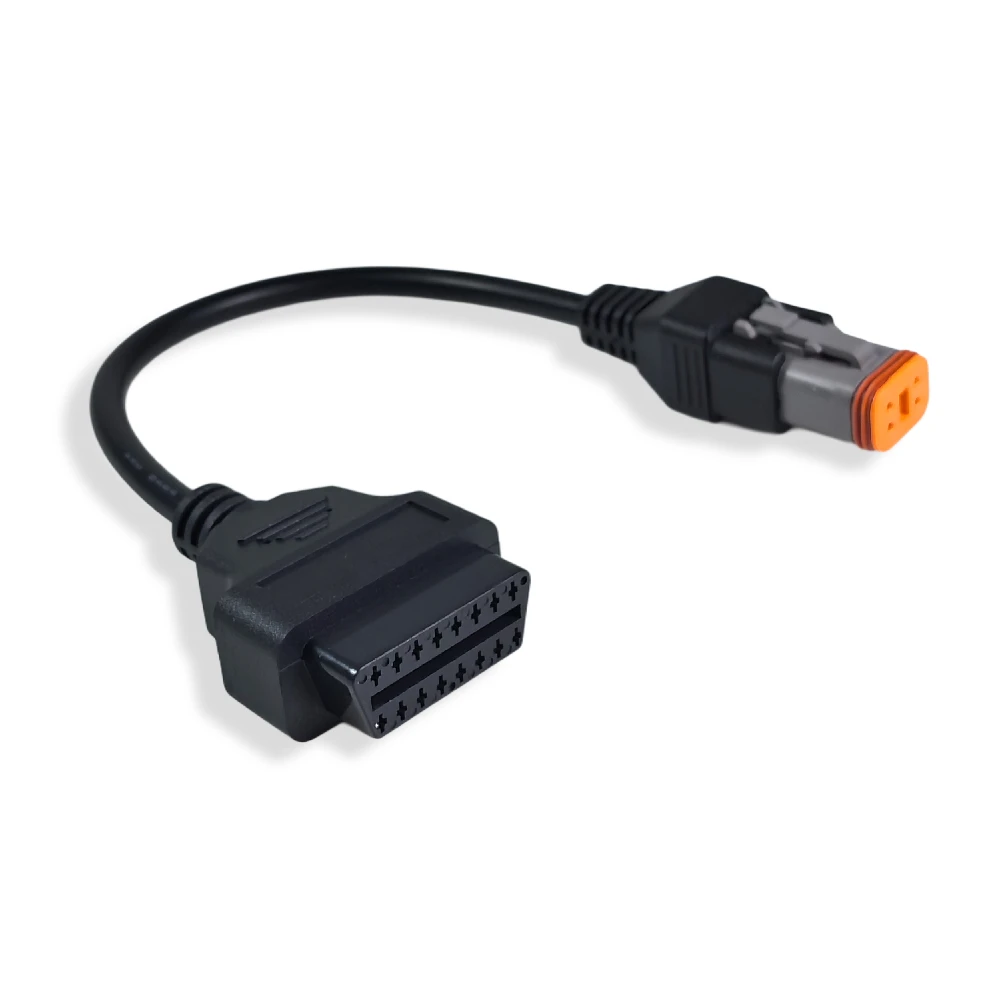 For Harley 4PIN Cable Adapter Motorcycle 4Pin To OBD2 16PIN Adapter Connector OBD 2 Diagnostic Scanner Adapter Tool  Cable