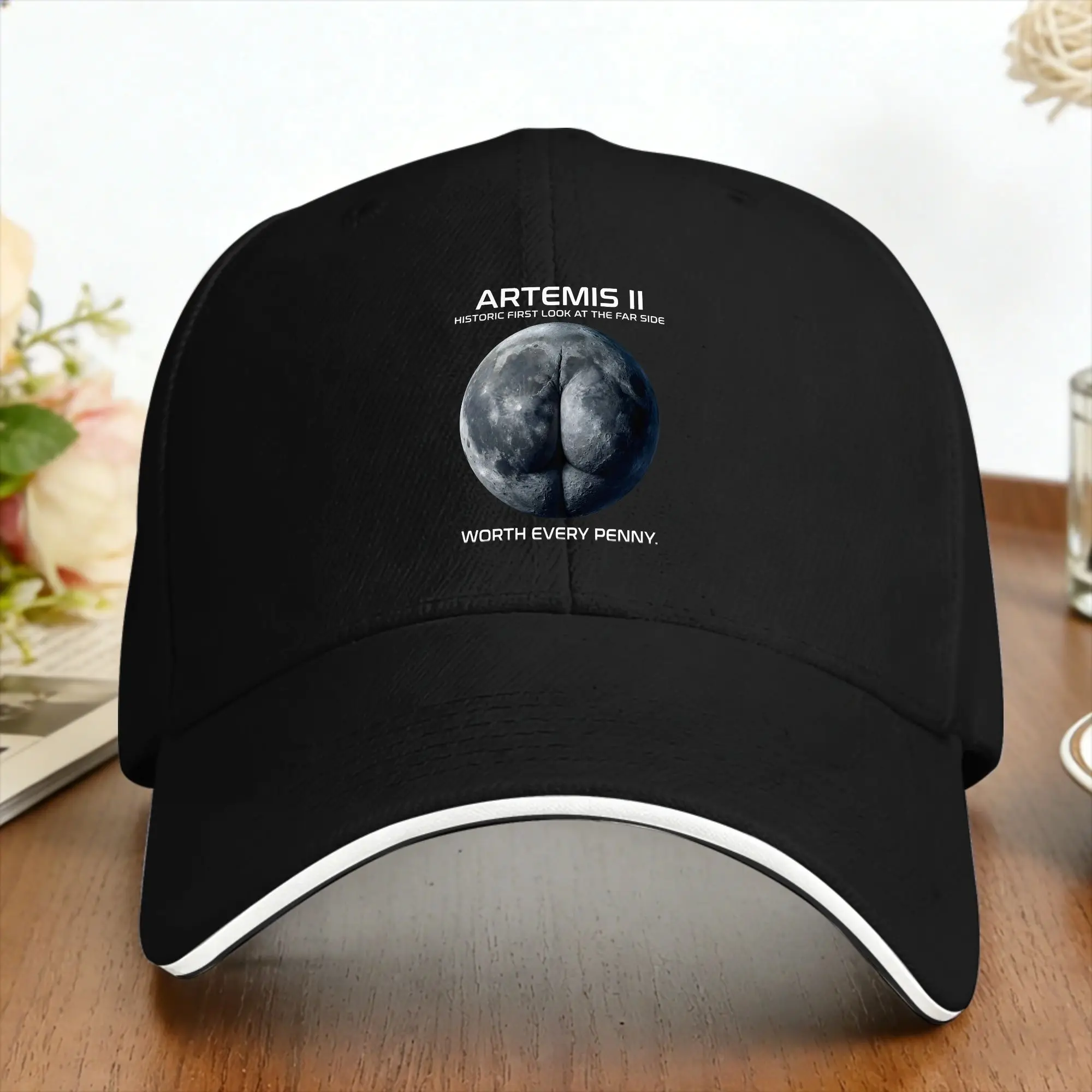 Casual Baseball Cap Artemis II Space   Outdoor Sports Hip Hop Hats For Unisex Sun-Proof y2k Retro Snapback Cap