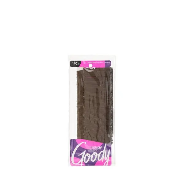 Bobby Pins & Hair Pins 170 Count Metal Brown