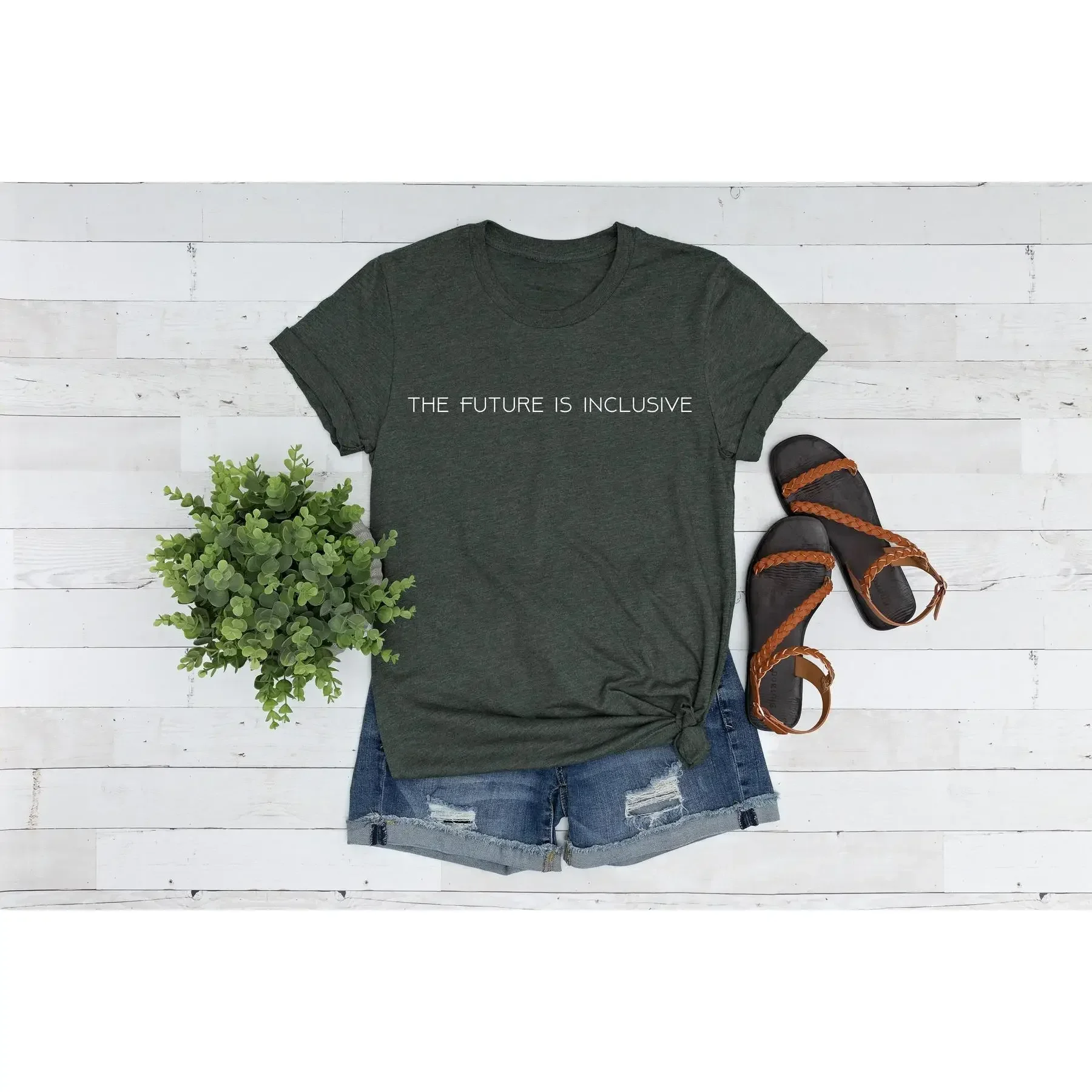 The Future Is Inclusive T Shirt Lgbtq Ally Pride S Queer Trans