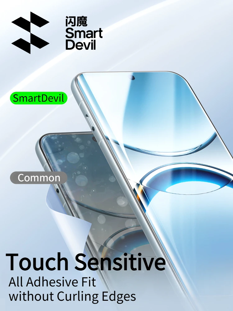SmartDevil Screen Protector for OPPO Find X8Pro HD Hydrogel Film for OPPO Find X6 Pro Soft Film Anti-fingerprint Explosion-proof