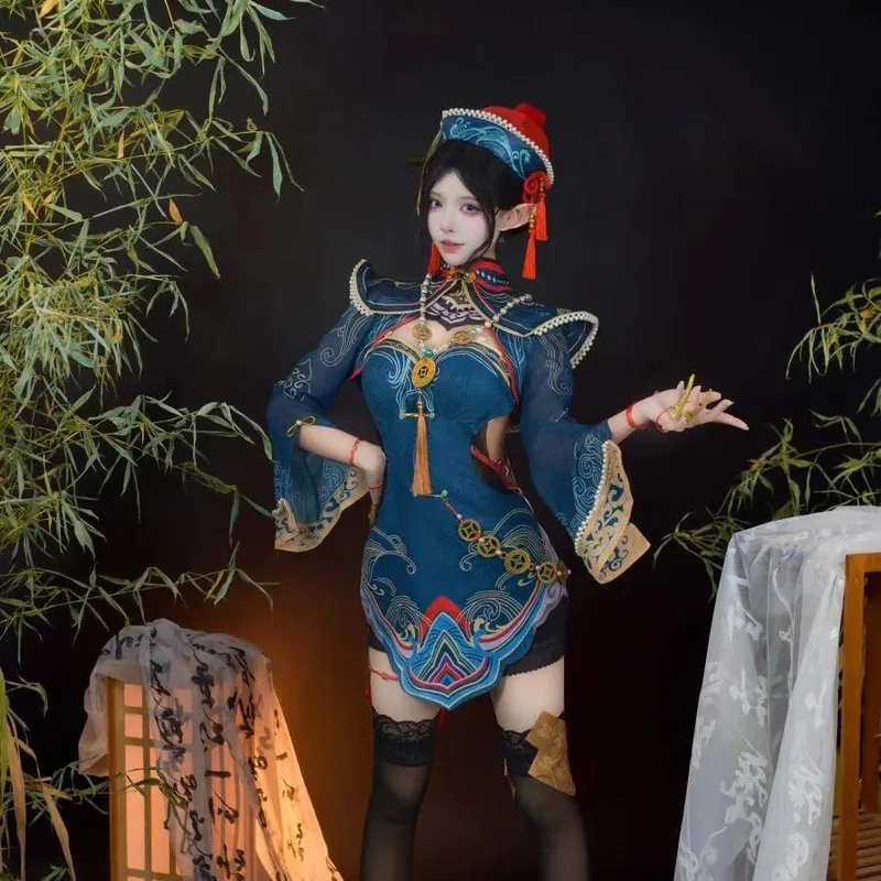 CyGame Naraka: Bladepoint Zombie Tessa Косплей Костюм для женщин Униформа Сексуальное платье Хэллоуин Вечеринка Ролевая игра Наряд Comic Con