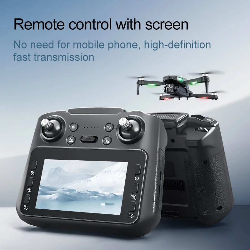 2025 nuevo Dron profesional M5s 8k HD con pantalla Cámara Dual RC Drone inteligente evitación de obstáculos juguetes para niños adultos regalo