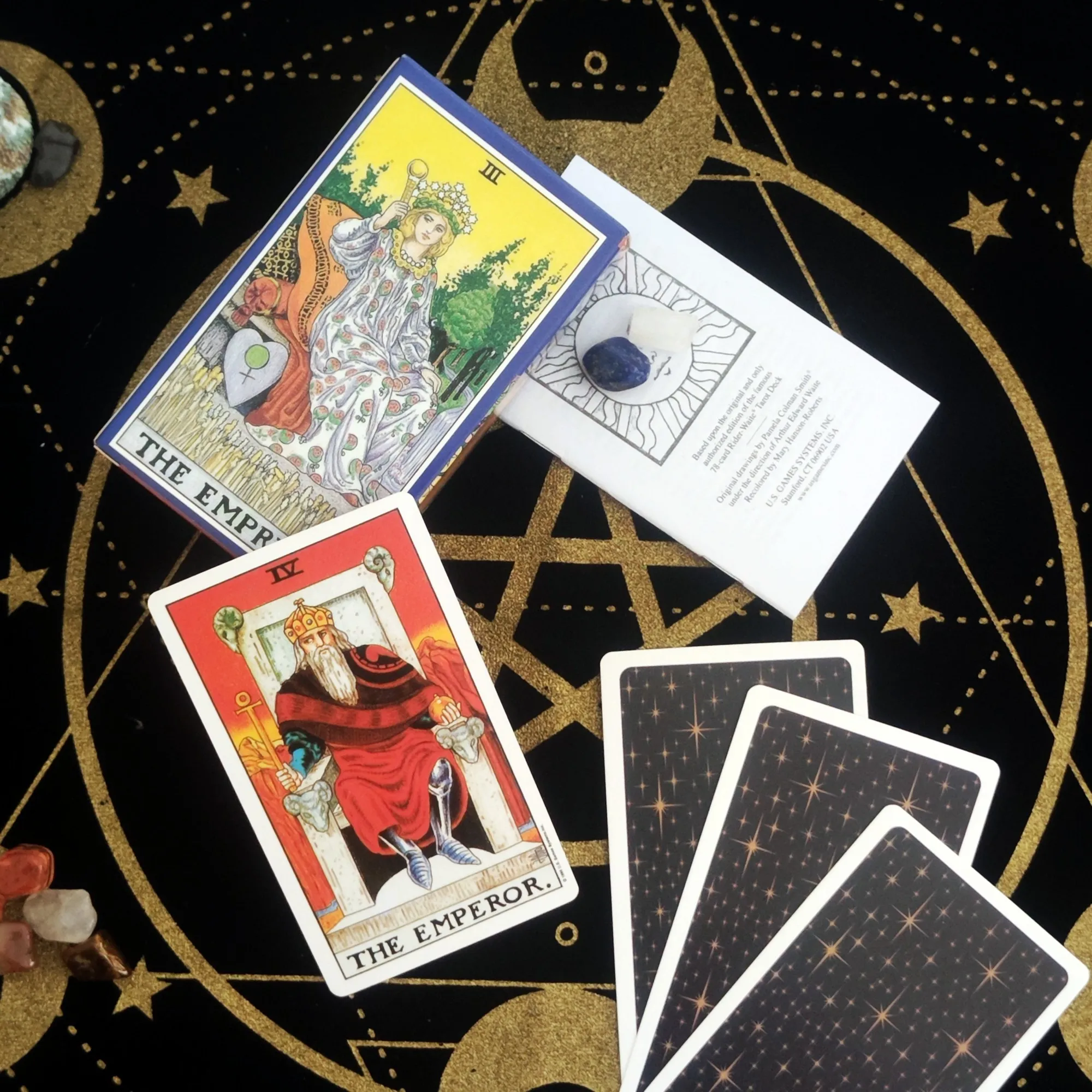 78-Karten-Klassisches Tarot-Karten-Set, Spielkarten, Party-Brettspiel, Fate Card, Wahrsagespiel, ideal für Anfänger