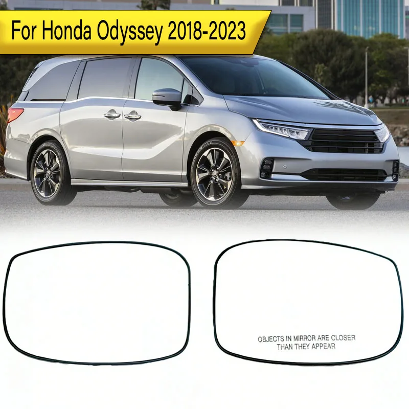 

Для Honda Odyssey (США) 2018-2023: Стекло зеркала заднего вида с подогревом, артикулы 76253-THR-A12, 76203-THR-A11