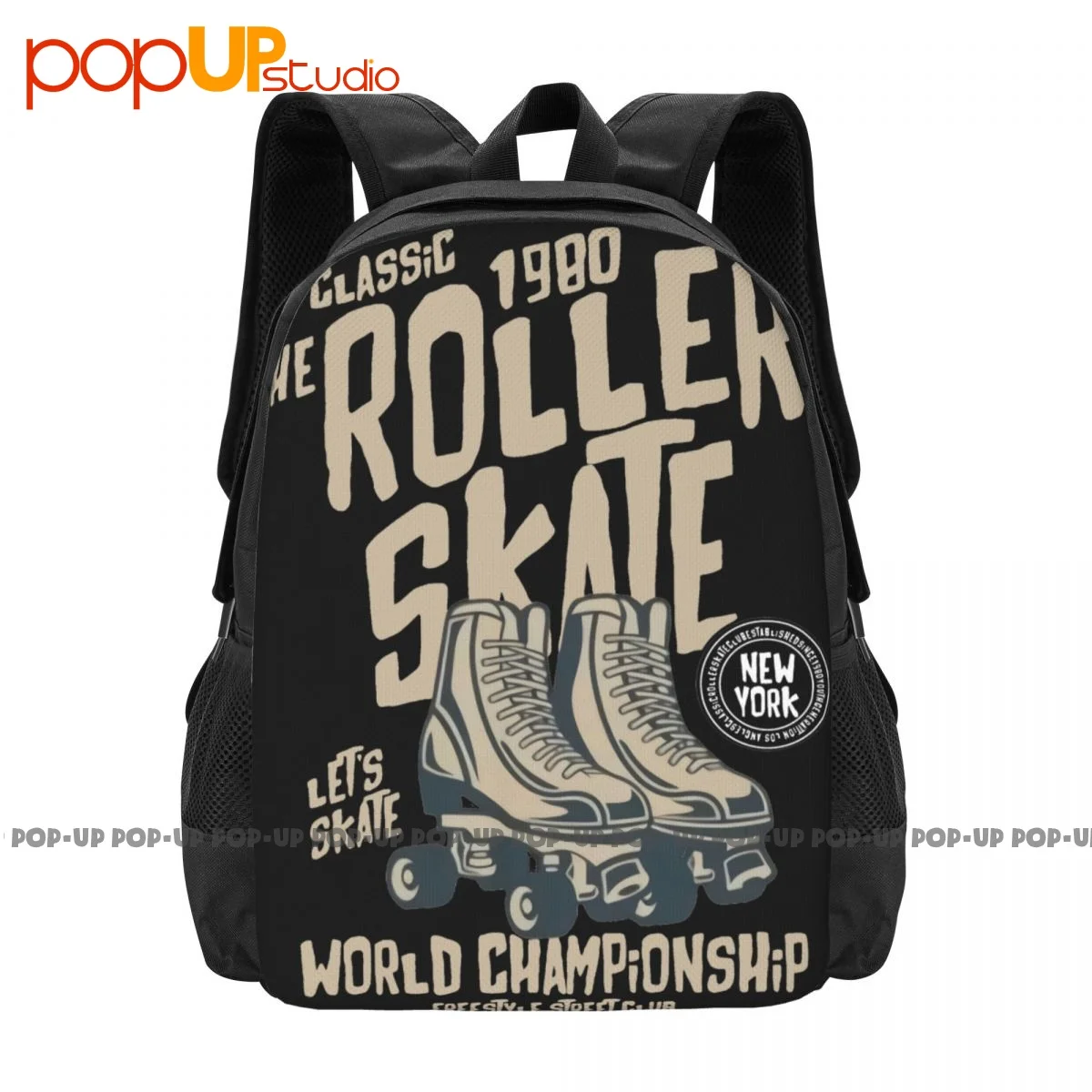 Roller Skate Backpack Large Capacity Print Portable Personalised School Sport Bag