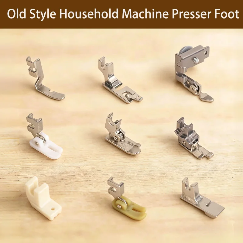 Old Style Sewing Machine Presser Foot Universal for Butterfly Bee Flying Human Brand Household Sewing Machines Parts Accessories
