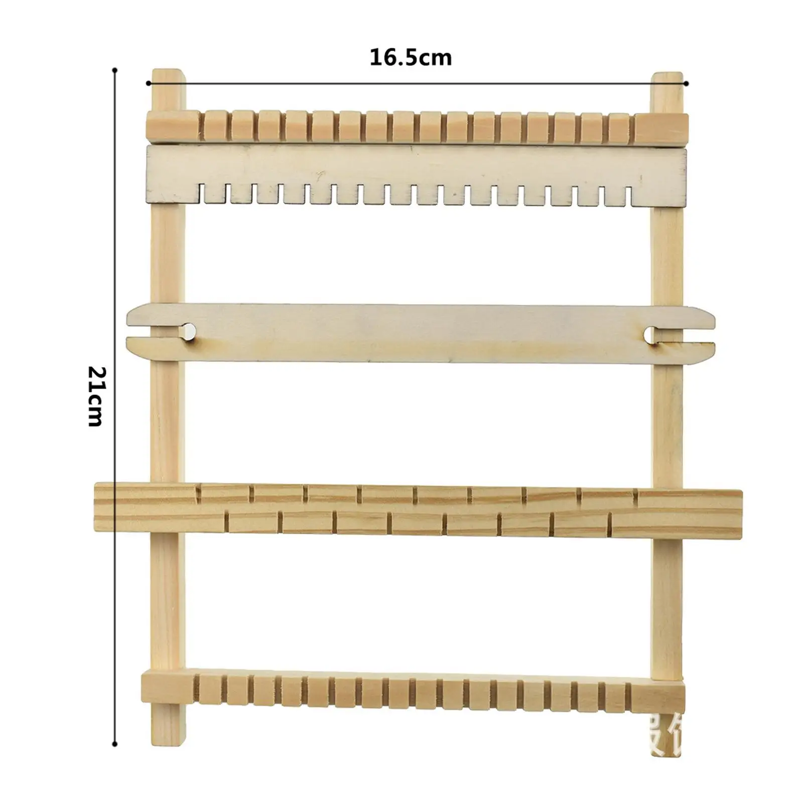 Wooden Weaving Loom Kids Educational Toy DIY Lightweight Hand Weaving Machine, Weaving Frame for Purse Professionals