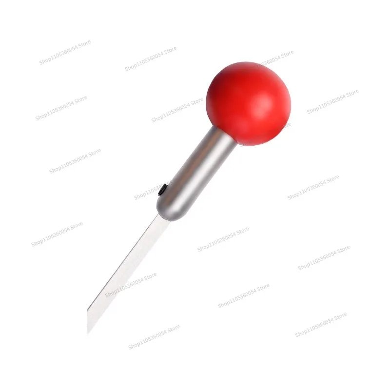 For Jewelry Micro-inlaid Carving Knife, White Steel Knife, Flat Shovel, Triangular Shovel, Edge Drawing, Knife Handle Gold Tool