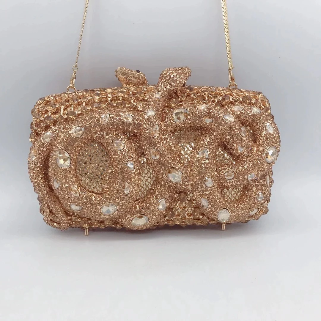 

Python Diamond Dinner Hollow Diamond Clutch Bag Celebrity Banquet Diamond Stone Bag Torebka Wieczorowa Сумка Женская Через Плечо