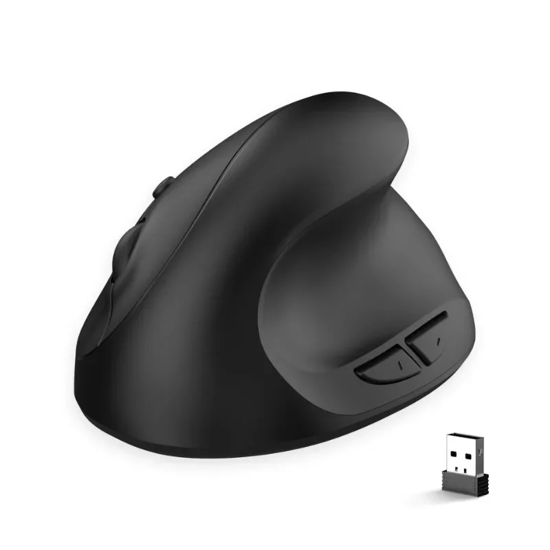 

EOENKK New 2.4GHz wireless vertical ergonomic MOUSE Rechargeable with built-in 600MA Ergonomic MOUSE 2400DPI