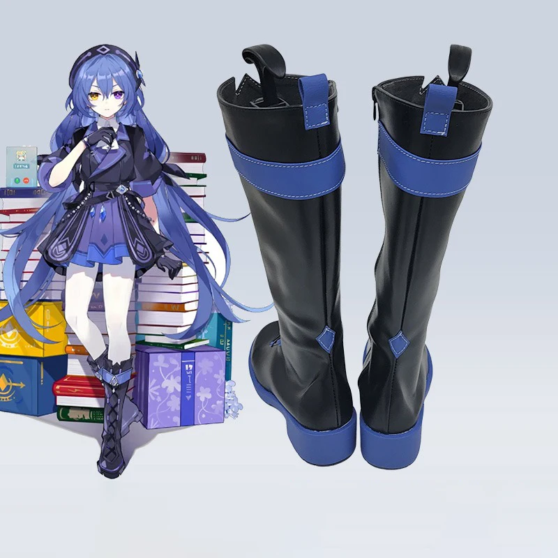 Arkria hroptr cosplay sapatos de couro do plutônio honkai impacto 3 cosplay adereços botas de carnaval de halloween feito sob encomenda
