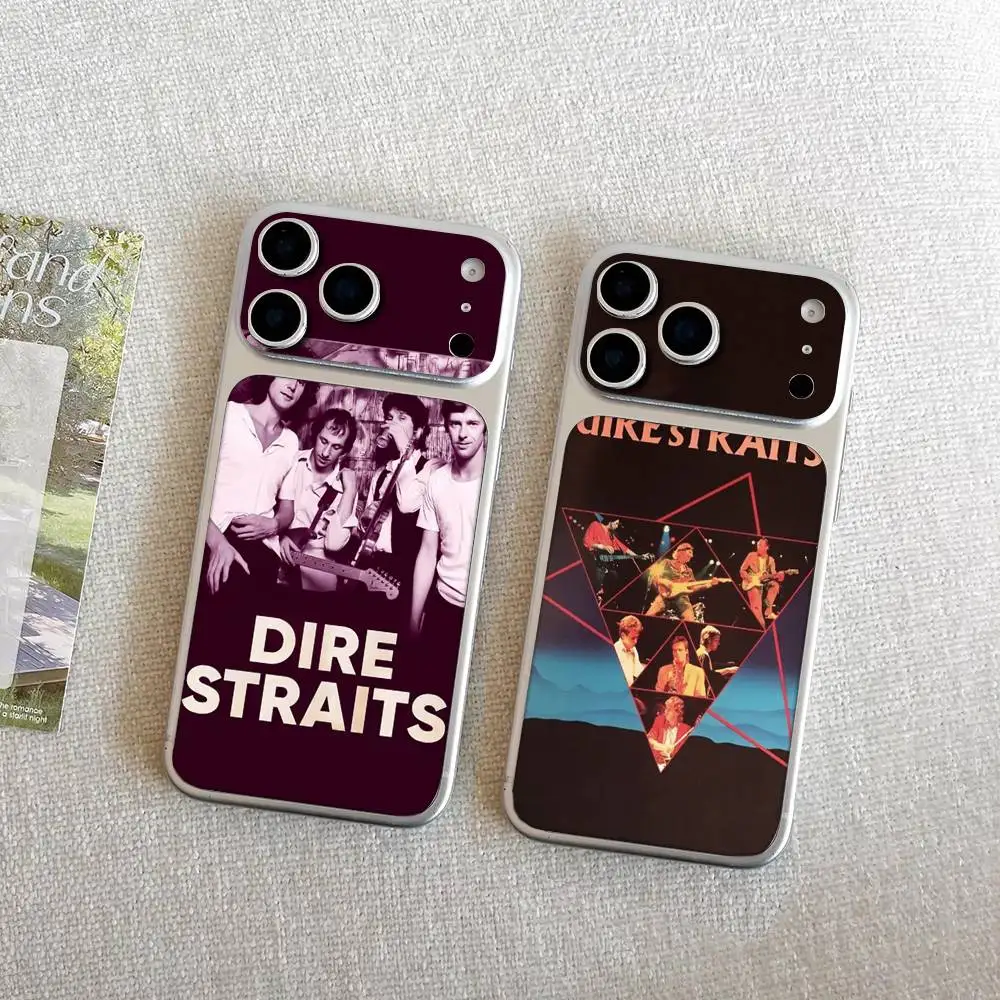 

Rock Band Dire Straits Modern Style Back Decal Sticker Protective Wrap Skin For IPhone 17 Pro 17 Pro Max