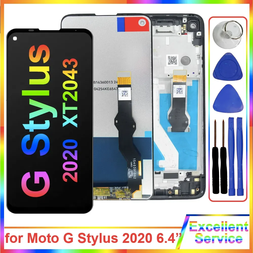 

New LCD for Motorola Moto G Stylus 2020 LCD Display Touch Screen Assembly Replace for Moto G Stylus 2020 XT2043-1-3-4-5 Display