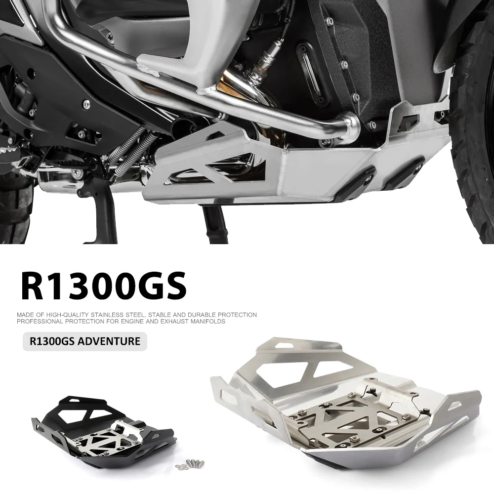 For BMW R1300GS R 1300 GS r1300gs Adventure Motorcycle Skid Plate Engine Guard Chassis Protection Cover 2023 2024 2025