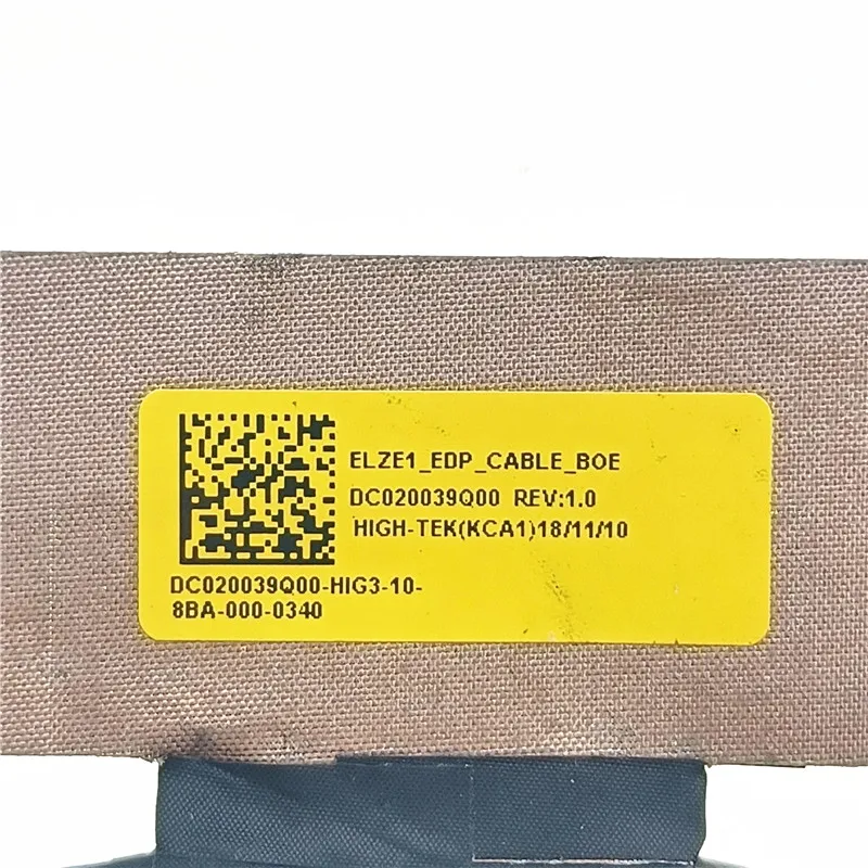Brand New For Lenovo Yoga C630 C630-13Q50 WOS 2-in-1 81JL0018US 2-in-1 Screen cable LCD screen cable DC020039Q00 30-pin