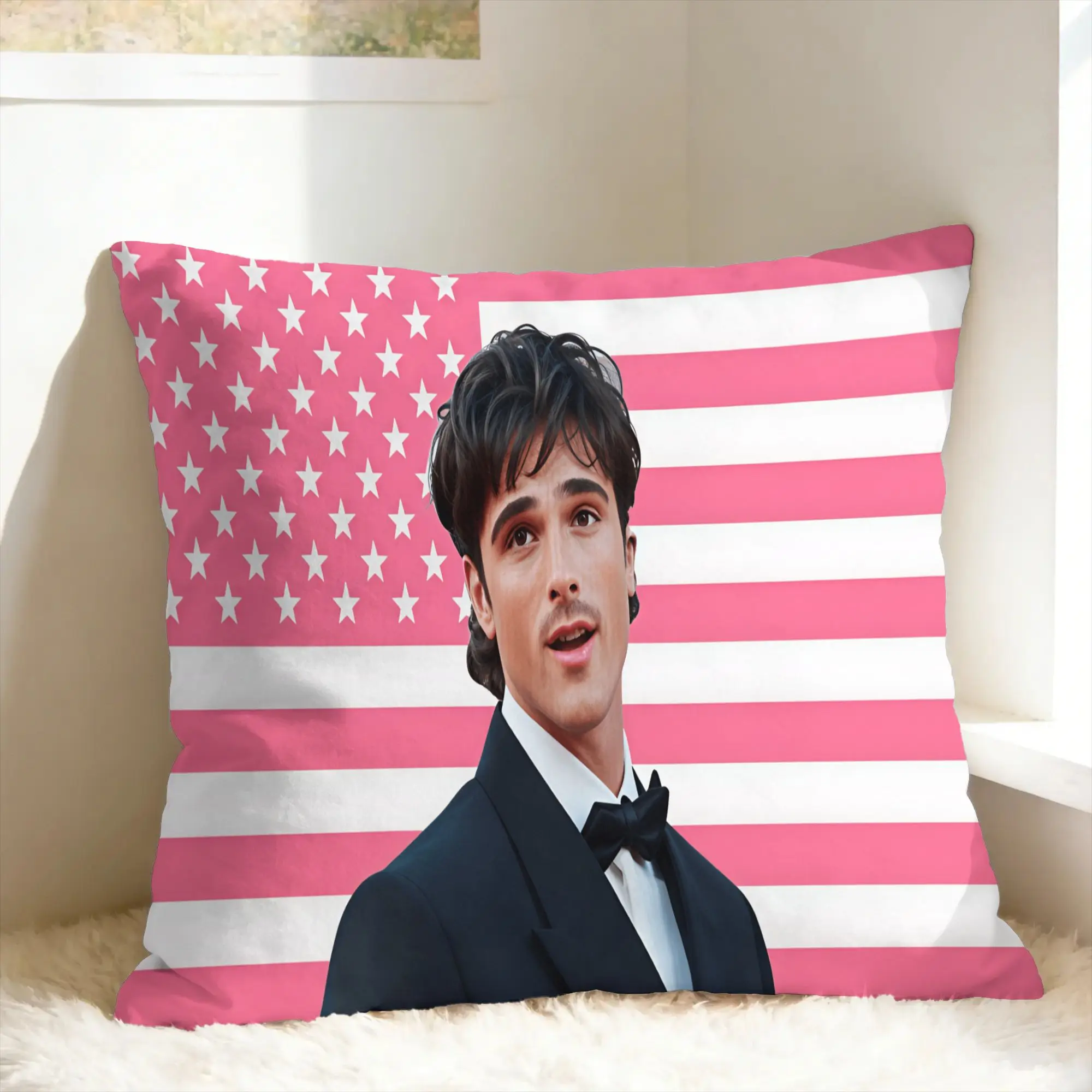 Jacob E-Elordi Pillow Case  Custom Pillow Cover For Living Room Chair Funny Pillowcases