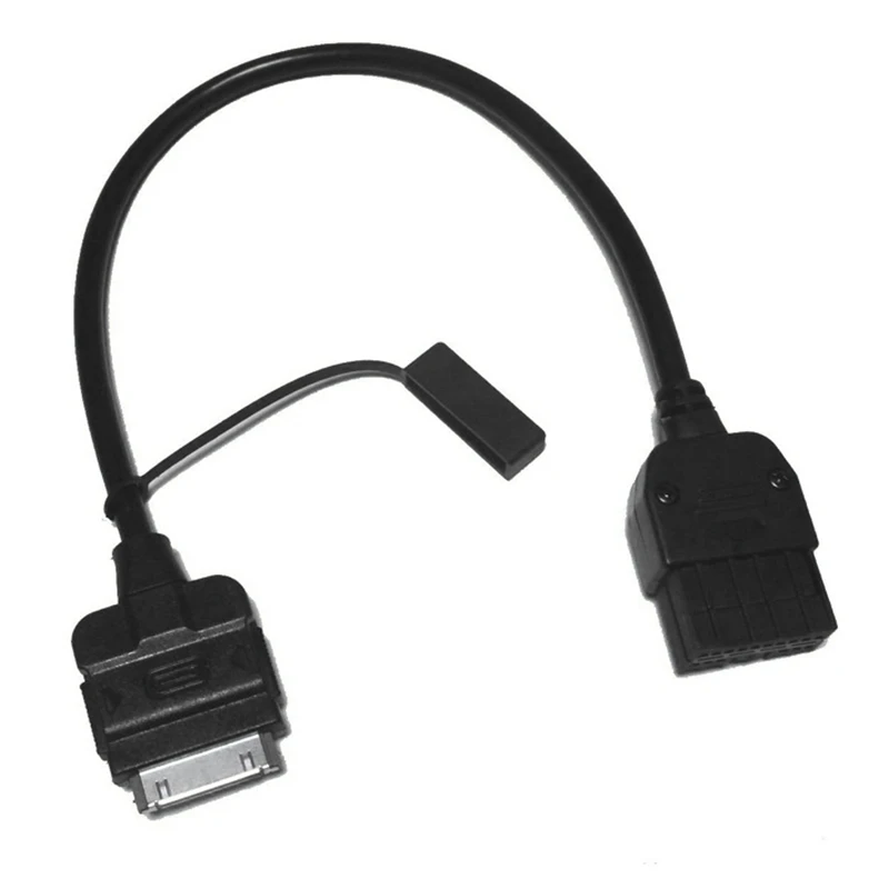 Reliable New Black Aux Input Interface Cable Port Fit For Infiniti Nissan Ipod 284H2-Zt50a