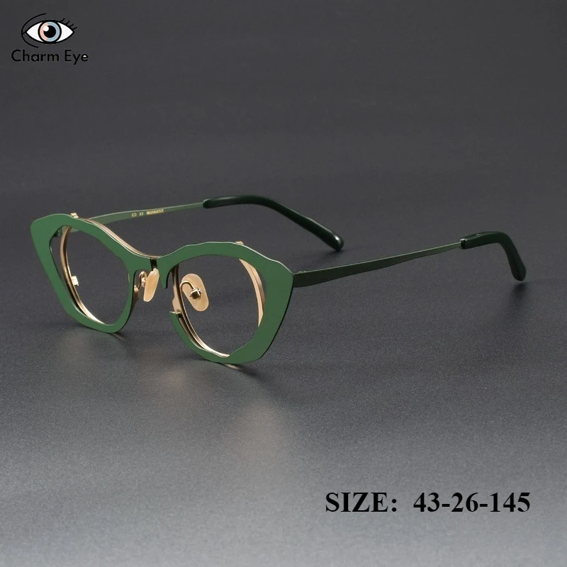 japan-ultra-light-pure-titanium-eyeglass-frame-men-niche-cat-eyes-personalized-optical-myopia-reading-prescription-glasses-women