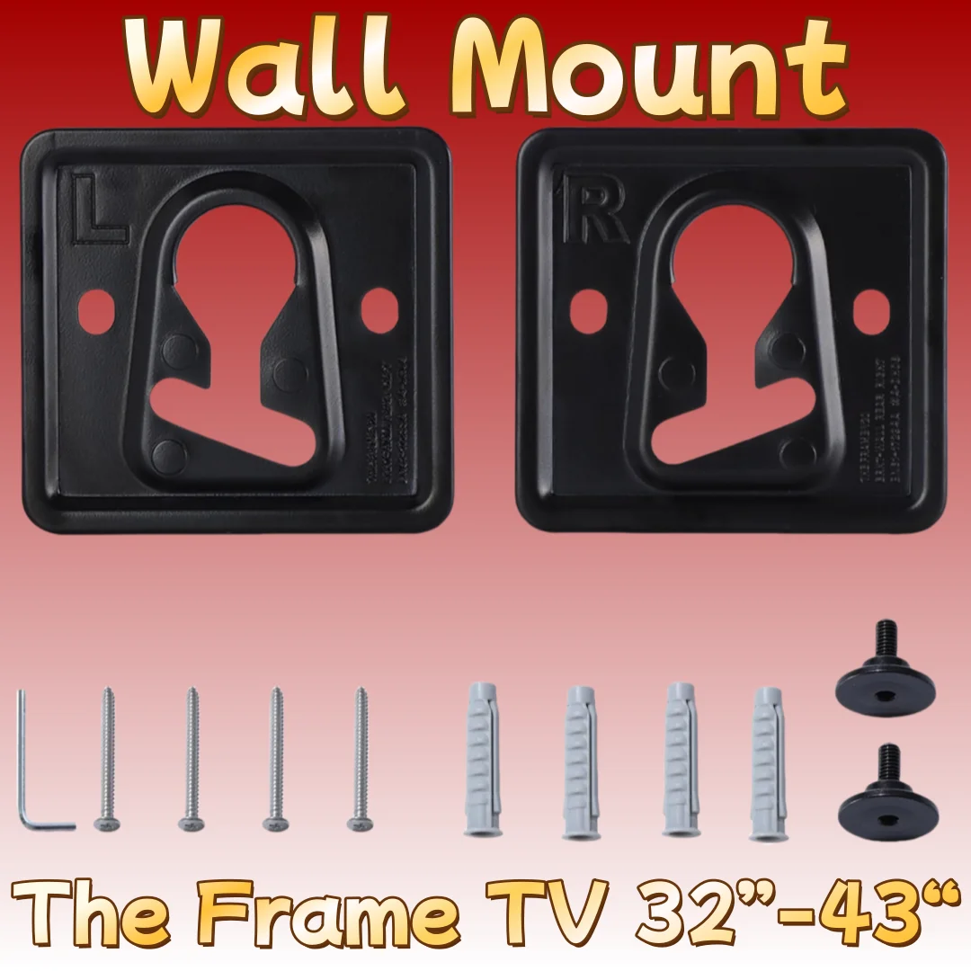 The Frame TV Wall Mount For Samsung 32"-43" TQ43LS03FAU TQ43LS03DAU QE43LS03BAU QE43LS03AAU QE43LS03TAU QE43LS03RAU TQ32LS03CBU
