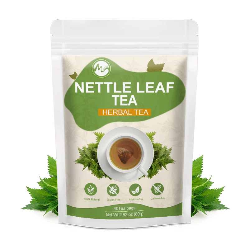 Organic Nettle leaf Herbal Tea Bags - Support Prostate & Urinary Tract Health, Reduces Urinary Frequency Caffeine Free