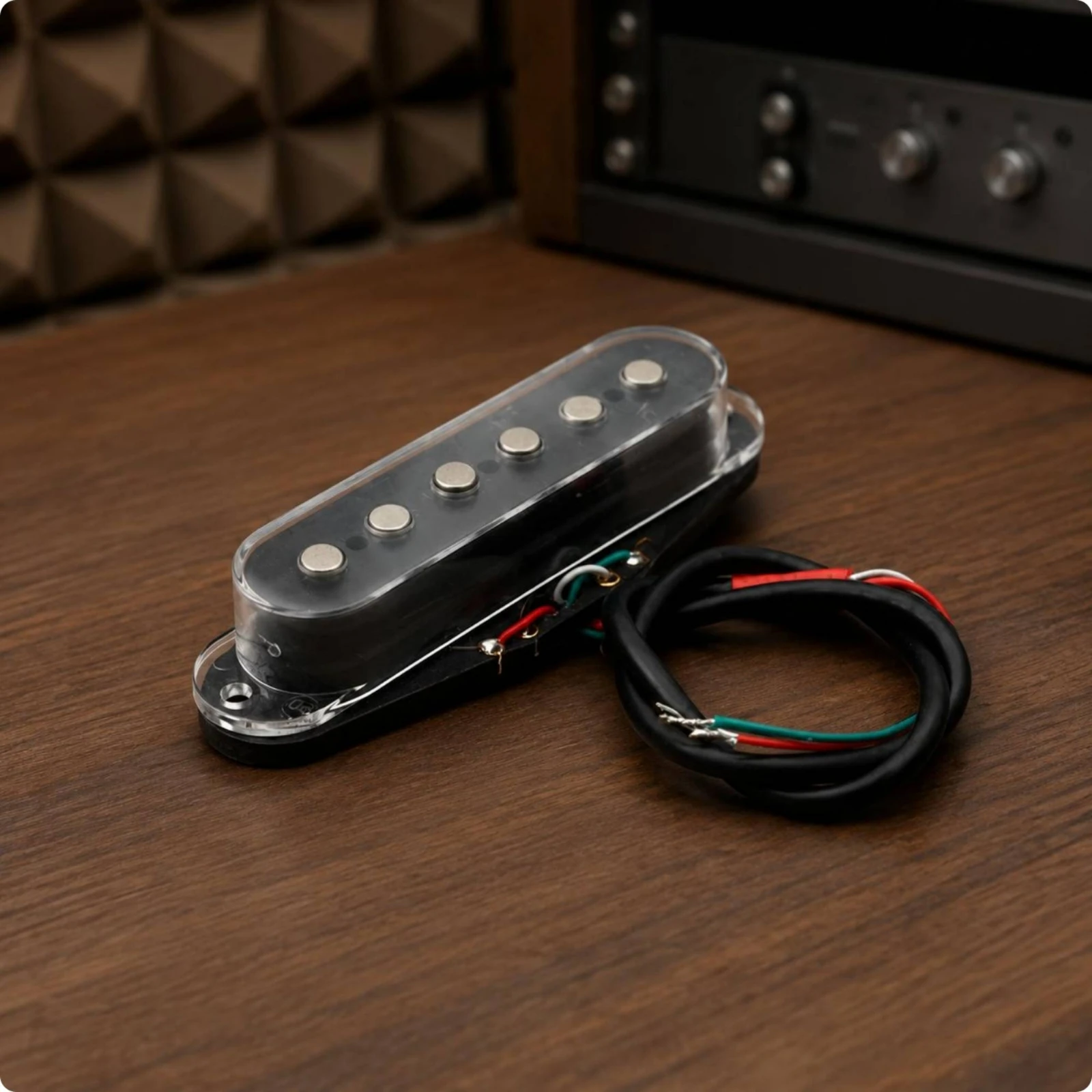 Stacked Single Coil Pickup Quiet Sound Music Gear Part for Repair