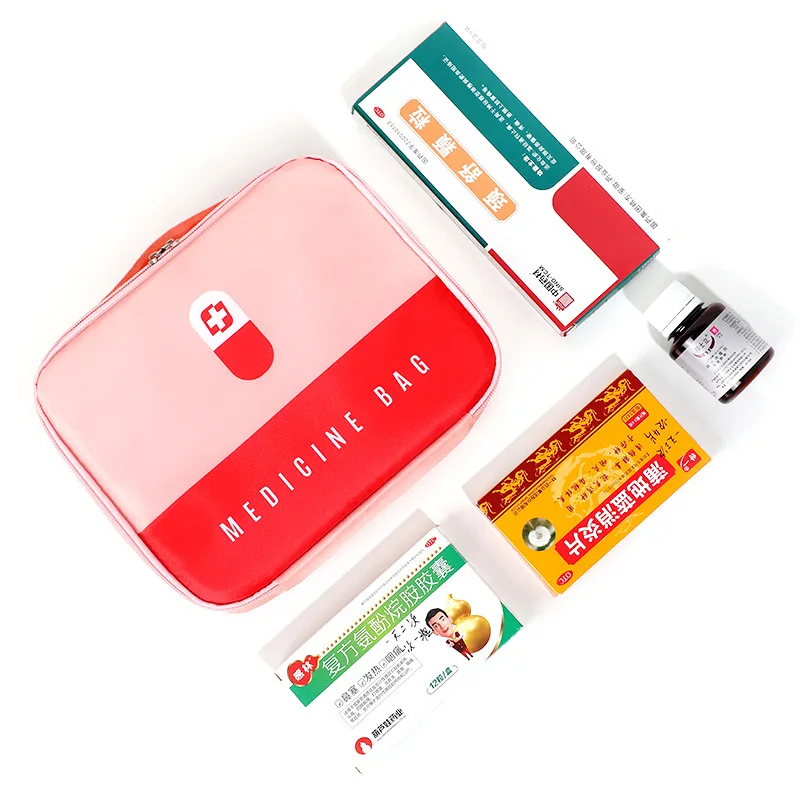 

Портативная медицинская сумка для хранения в наличии от производителя, домашняя портативная большая сумка для оказания первой помощи