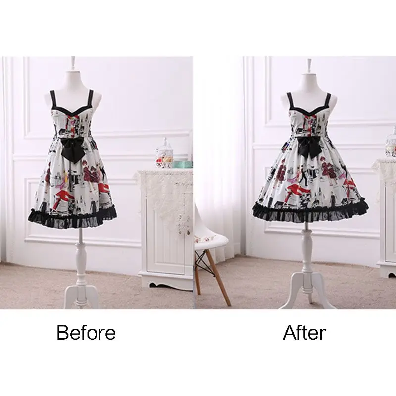 Feminino meninas cintura elástica ajustável pannier petticoat branco preto 2 hoop gaiola saia casamento nupcial crinoline underskirt