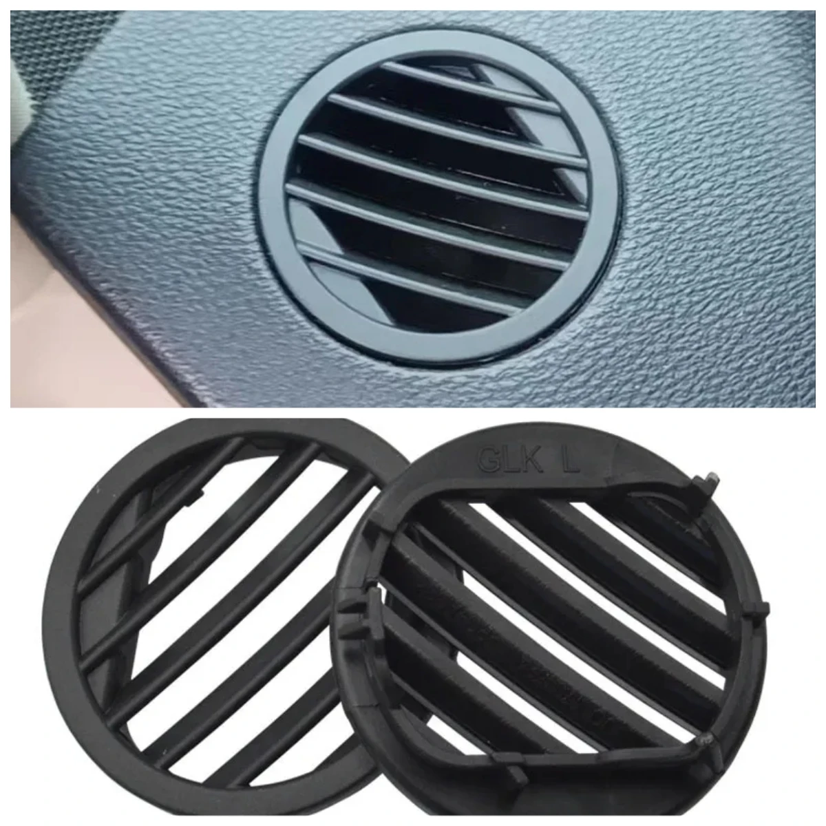 Car Air Conditioner Air Vent  AC Vent Grille Cover For Mercedes Benz X204 GLK Class 2008 2009 2010 2011 2012 2013 2014 2015