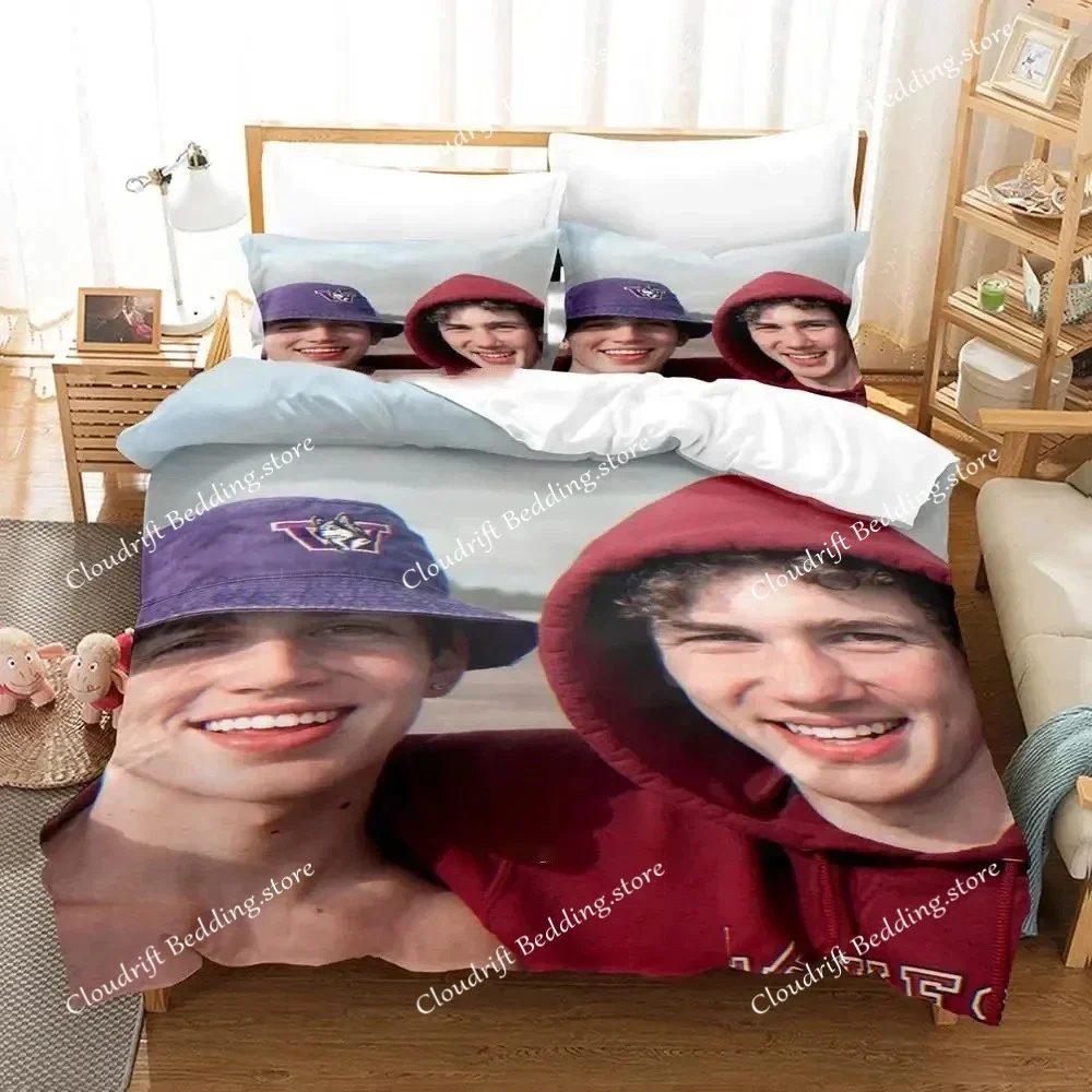3D Print Vinnie Hacker Bedding Set Duvet Cover Bed Set Quilt Cover Pillowcase Comforter king Queen Size Boys Adult Bedding Set02 5