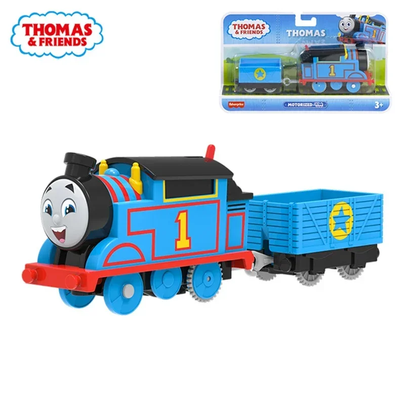 Original Thomas and Friends Track Master Series Train Model Electric Boy Diesel Nia Alloy Motorized Toys for Children Locomotive